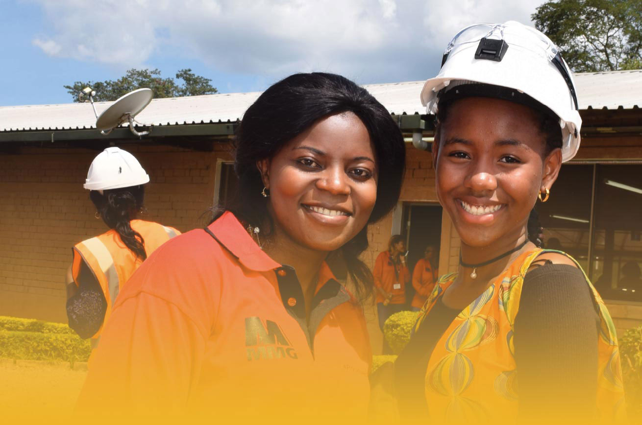 We contribute to development